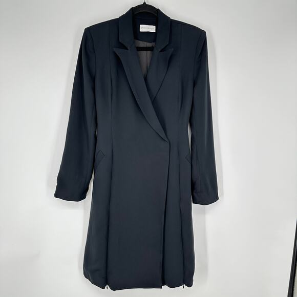 Emilia George Marie Blazer Transitional Maternity Knee Length Shirt Dress XS - Picture 2 of 11
